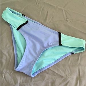 Mint/Purple Bathing Suit Bottoms